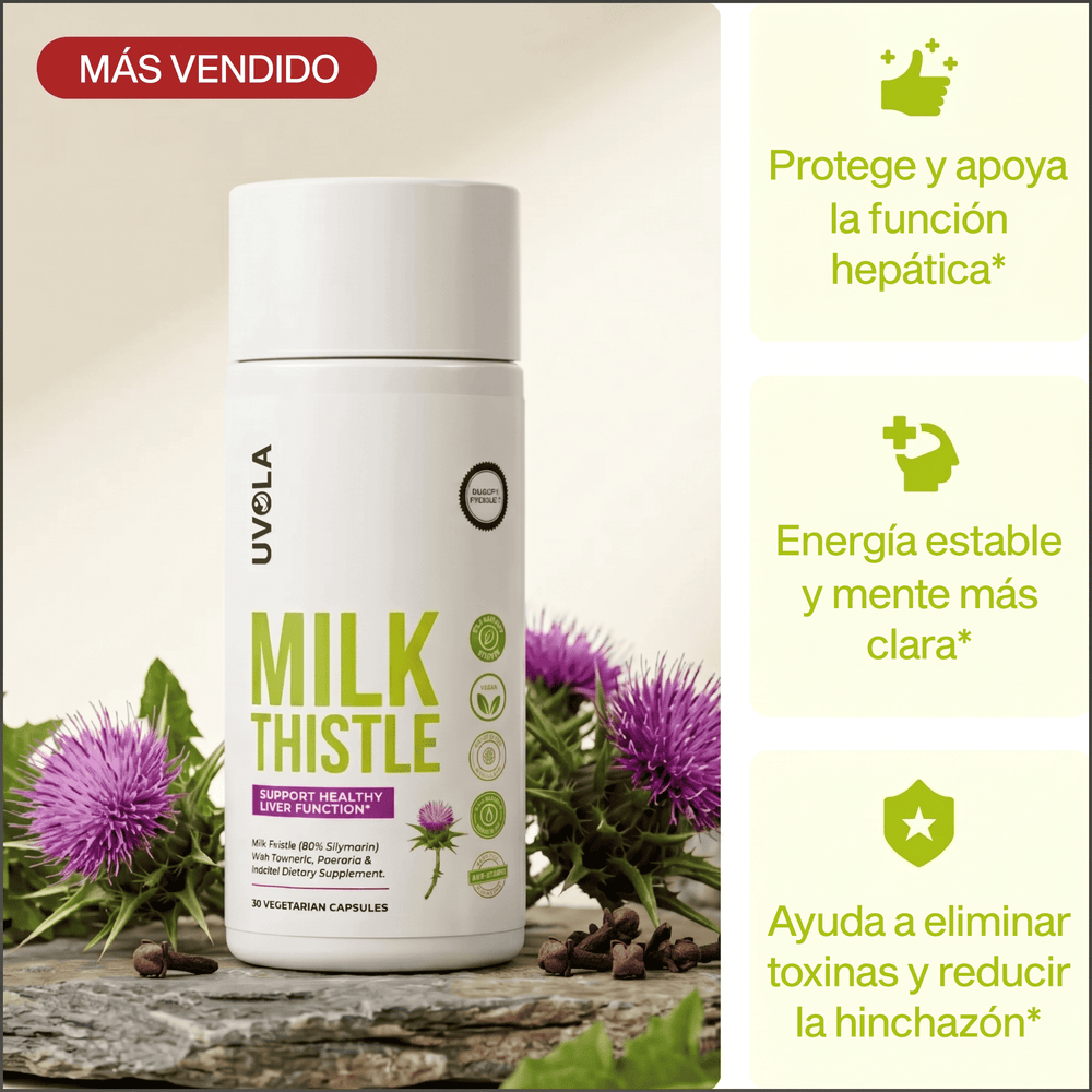 Uvola | Apoyo Hepático con Cardo Mariano (Old Price)